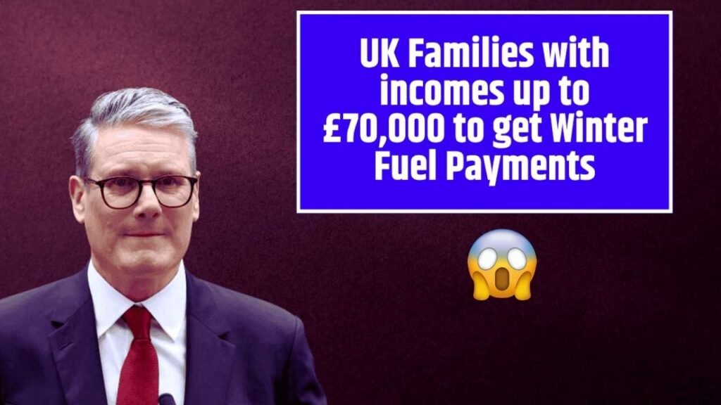 Winter Fuel Boost for UK Families Earning Up to £70,000
